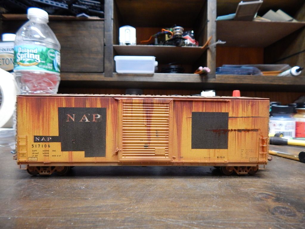 New car owner, patched reporting marks Model Railroad Hobbyist magazine